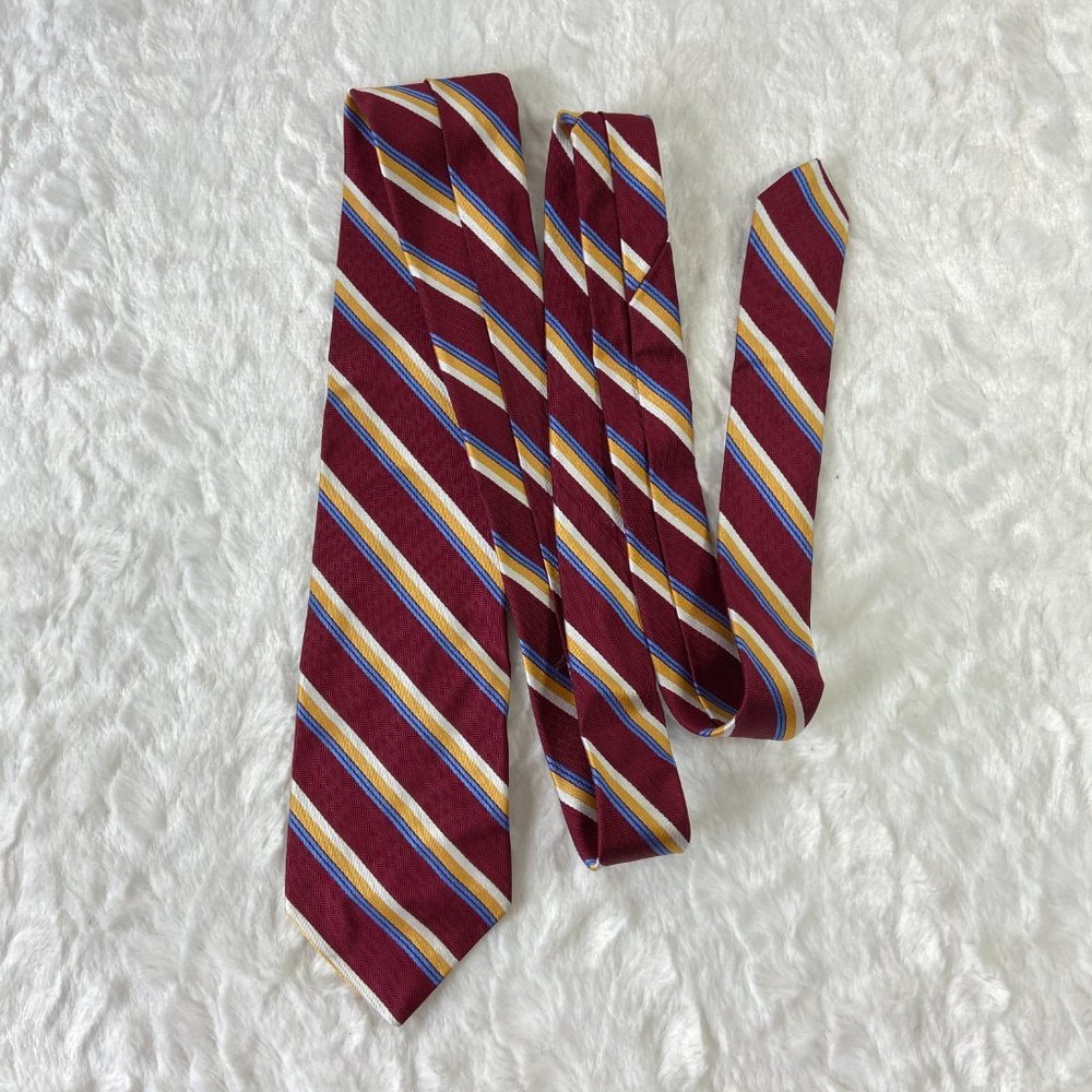 Vintage Brooks Brothers Mens Tie Diagonal Stripe Dress Business